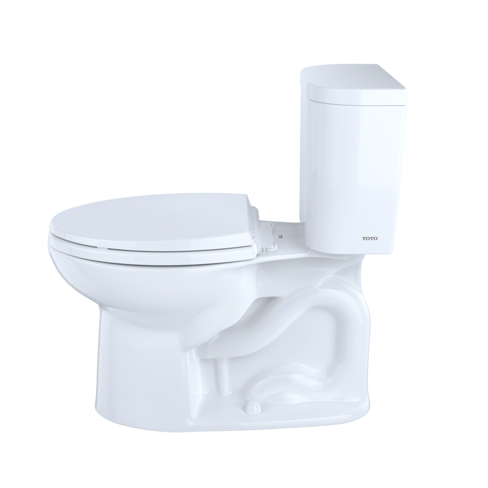 TOTO Entrada 1.28 GPF Two-Piece Elongated Toilet - without Seat - Luxe Vanity & Tub