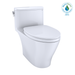 TOTO Nexus 1.28 GPF One Piece Elongated Chair Height Toilet with Tornado Flush Technology - Seat Included - Luxe Vanity & Tub