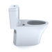 TOTO Aquia IV 0.9 / 1.28 GPF Dual Flush One Piece Elongated Toilet with Push Button Flush - Less Bidet Seat - Luxe Vanity & Tub