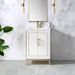 Gracie 24" Single Bathroom Vanity in White - Luxe Vanity & Tub