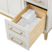 Gracie 48" Single Bathroom Vanity in White - Luxe Vanity & Tub