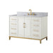 Gracie 48" Single Bathroom Vanity in White - Luxe Vanity & Tub