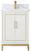 Gracie 24" Single Bathroom Vanity in White - Luxe Vanity & Tub