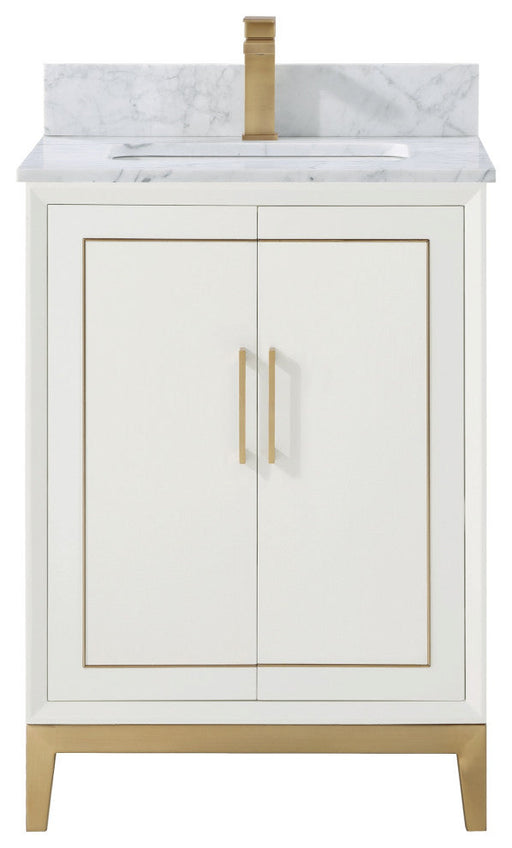 Gracie 24" Single Bathroom Vanity in White - Luxe Vanity & Tub